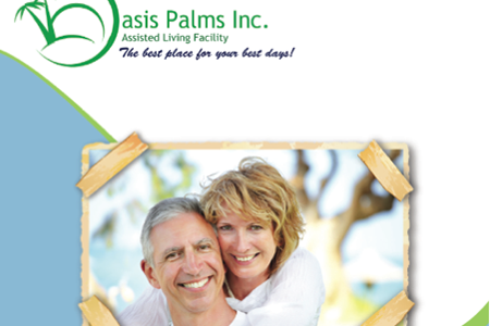 8 page booklet assisted living facility
